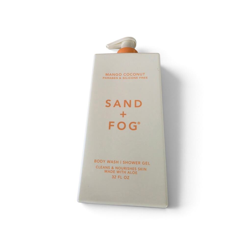 Sand + Fog BANANA CREME Body Wash Shower Gel 32 oz.